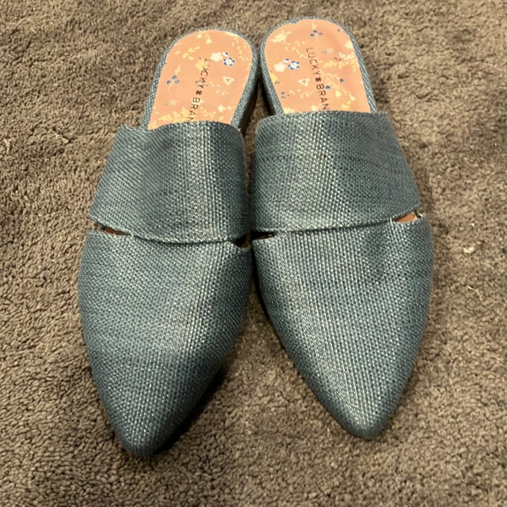 NWOB Lucky Brand mules